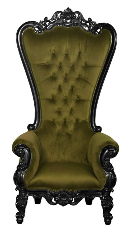 Sculpted Comfort: Handcrafted High Back Wooden Chairs